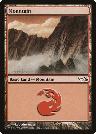Mountain (61) [Duel Decks: Elves vs. Goblins] | Good Games Cannington