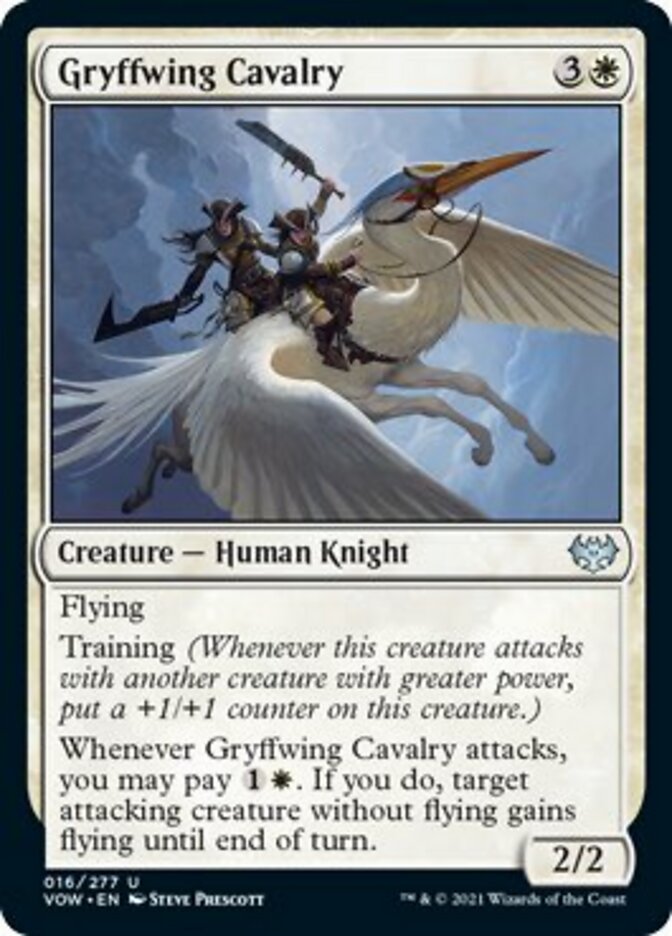 Gryffwing Cavalry [Innistrad: Crimson Vow] | Good Games Cannington