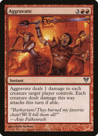 Aggravate [Avacyn Restored] | Good Games Cannington