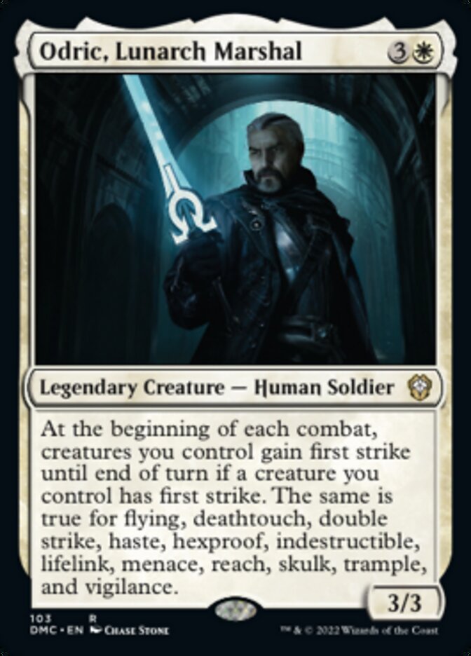 Odric, Lunarch Marshal [Dominaria United Commander] | Good Games Cannington