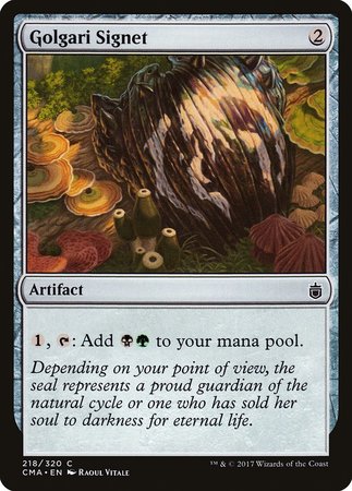 Golgari Signet [Commander Anthology] | Good Games Cannington