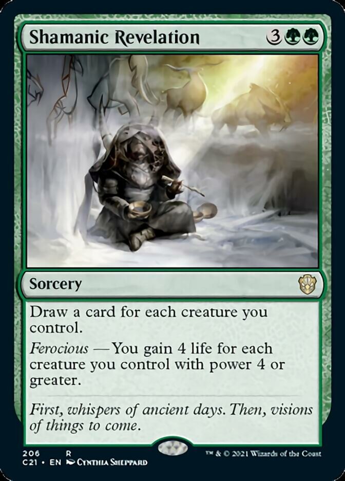 Shamanic Revelation [Commander 2021] | Good Games Cannington