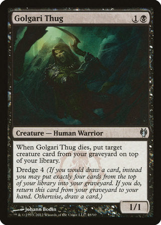 Golgari Thug [Duel Decks: Izzet vs. Golgari] | Good Games Cannington