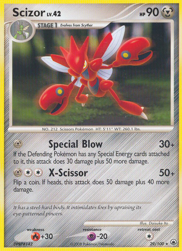 Scizor (29/100) [Diamond & Pearl: Majestic Dawn] | Good Games Cannington