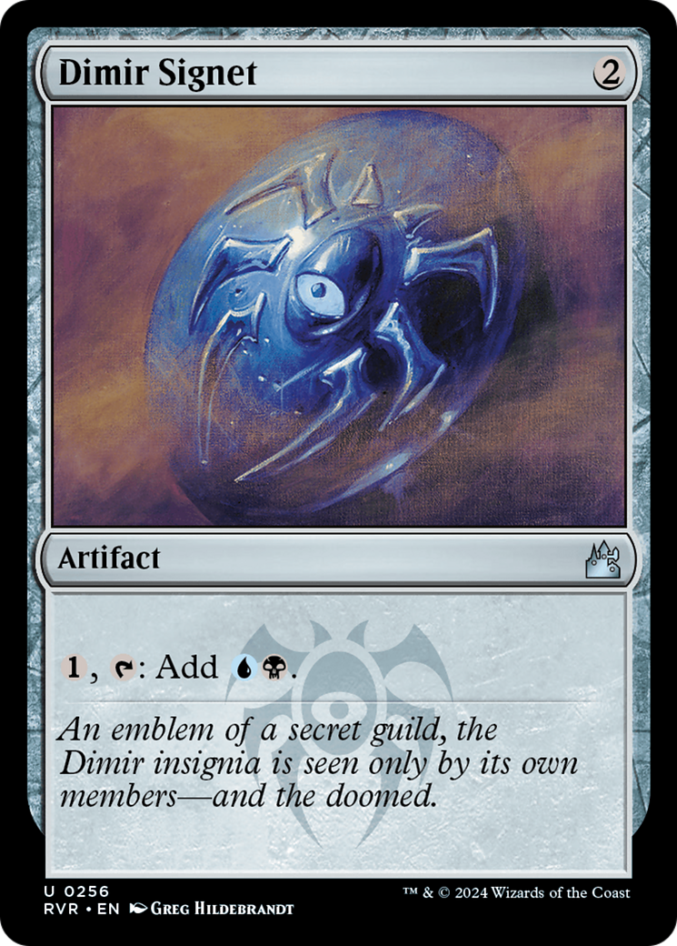 Dimir Signet [Ravnica Remastered] | Good Games Cannington