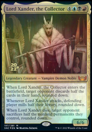 Lord Xander, the Collector [Streets of New Capenna Prerelease Promos] | Good Games Cannington