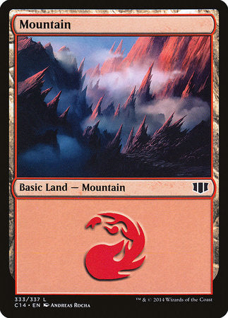 Mountain (333) [Commander 2014] | Good Games Cannington
