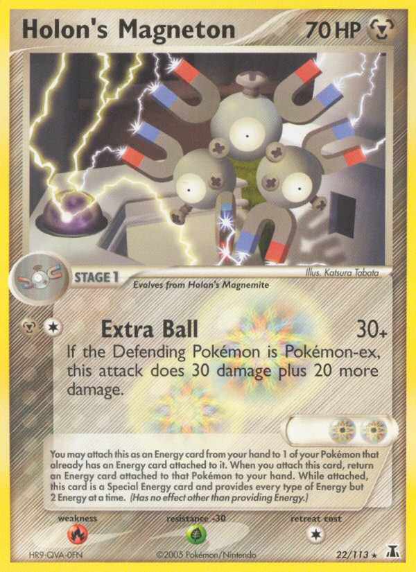 Holon's Magneton (22/113) [EX: Delta Species] | Good Games Cannington