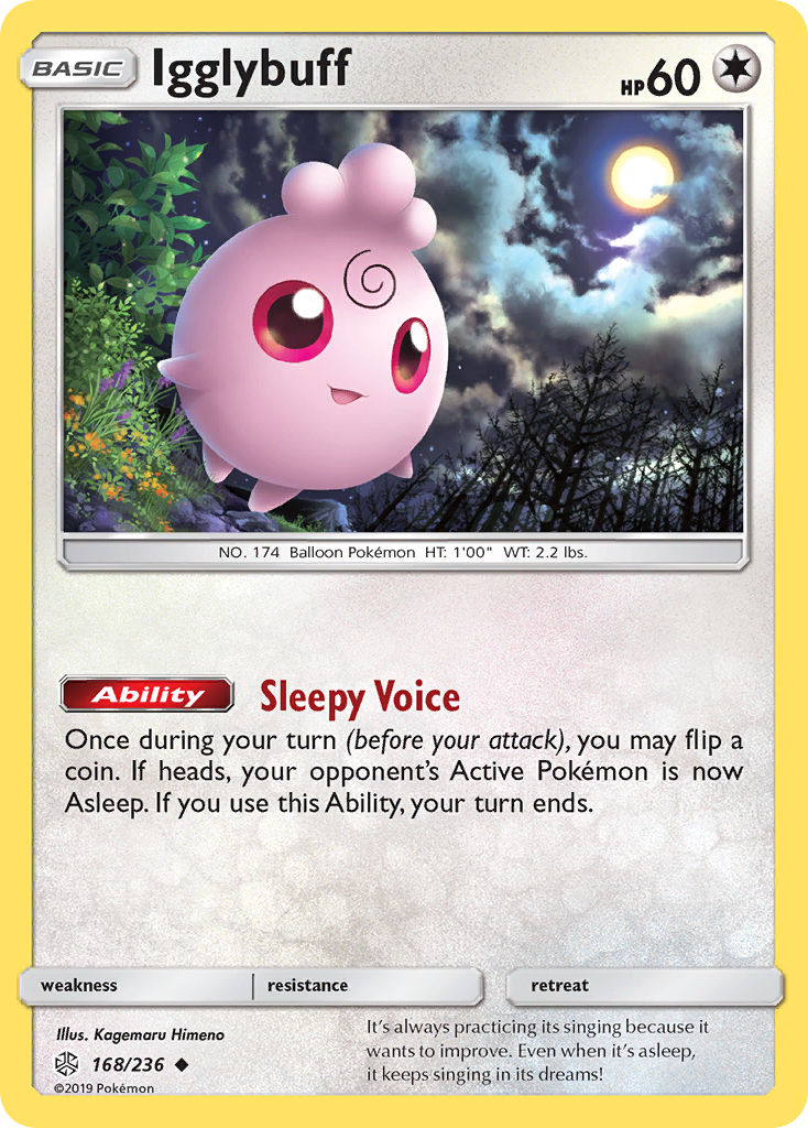 Igglybuff (168/236) [Sun & Moon: Cosmic Eclipse] | Good Games Cannington
