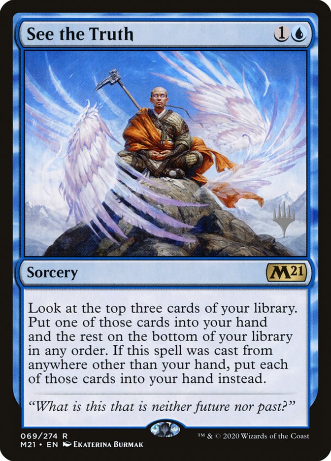 See the Truth (Promo Pack) [Core Set 2021 Promos] | Good Games Cannington