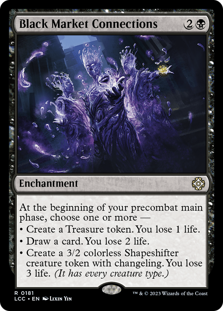 Black Market Connections [The Lost Caverns of Ixalan Commander] | Good Games Cannington