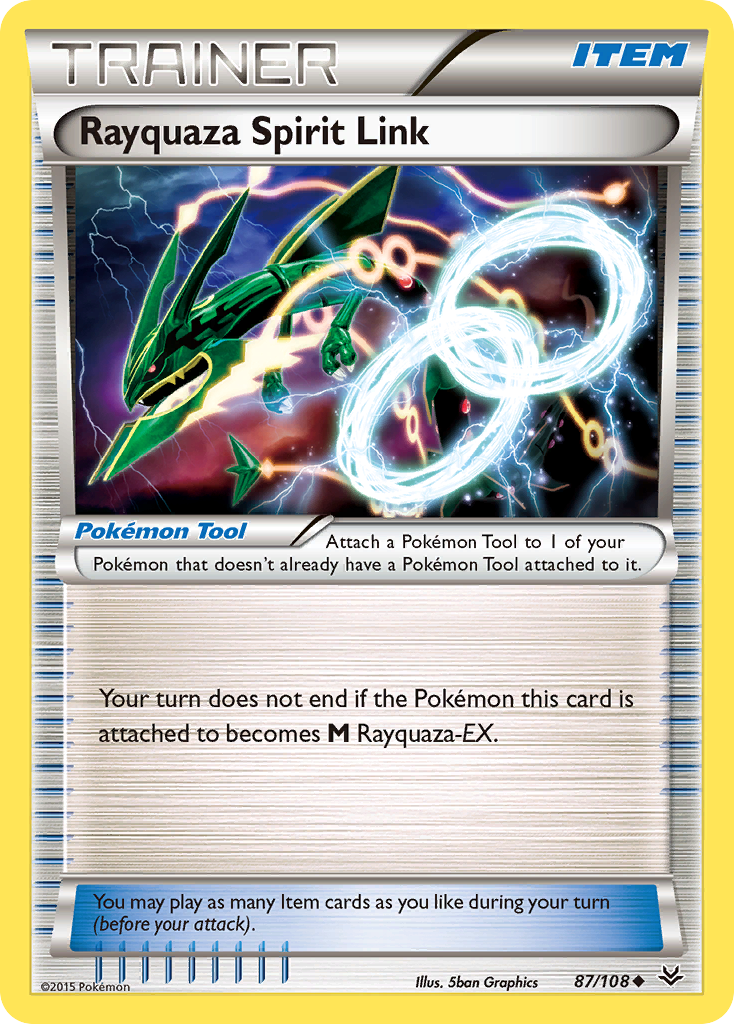 Rayquaza Spirit Link (87/108) [XY: Roaring Skies] | Good Games Cannington