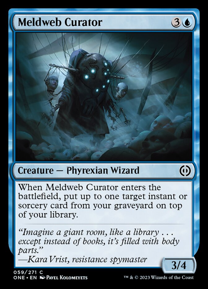 Meldweb Curator [Phyrexia: All Will Be One] | Good Games Cannington