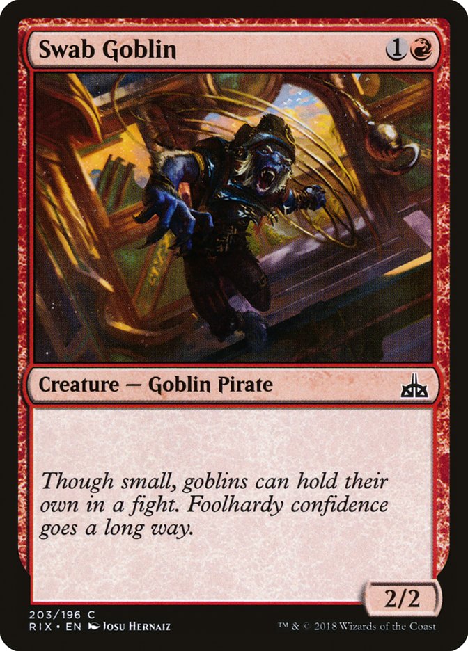 Swab Goblin [Rivals of Ixalan] | Good Games Cannington