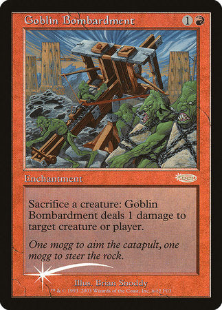 Goblin Bombardment [Friday Night Magic 2003] | Good Games Cannington