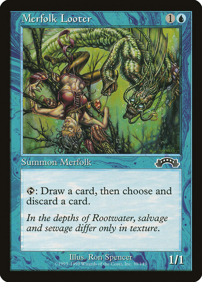 Merfolk Looter [Exodus] | Good Games Cannington