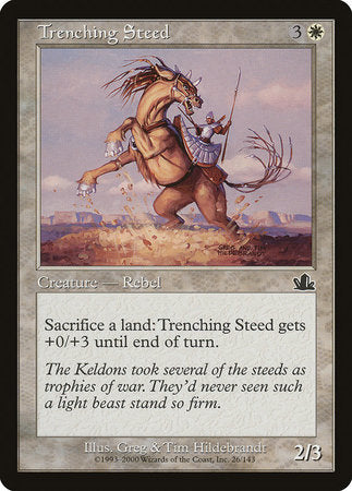Trenching Steed [Prophecy] | Good Games Cannington