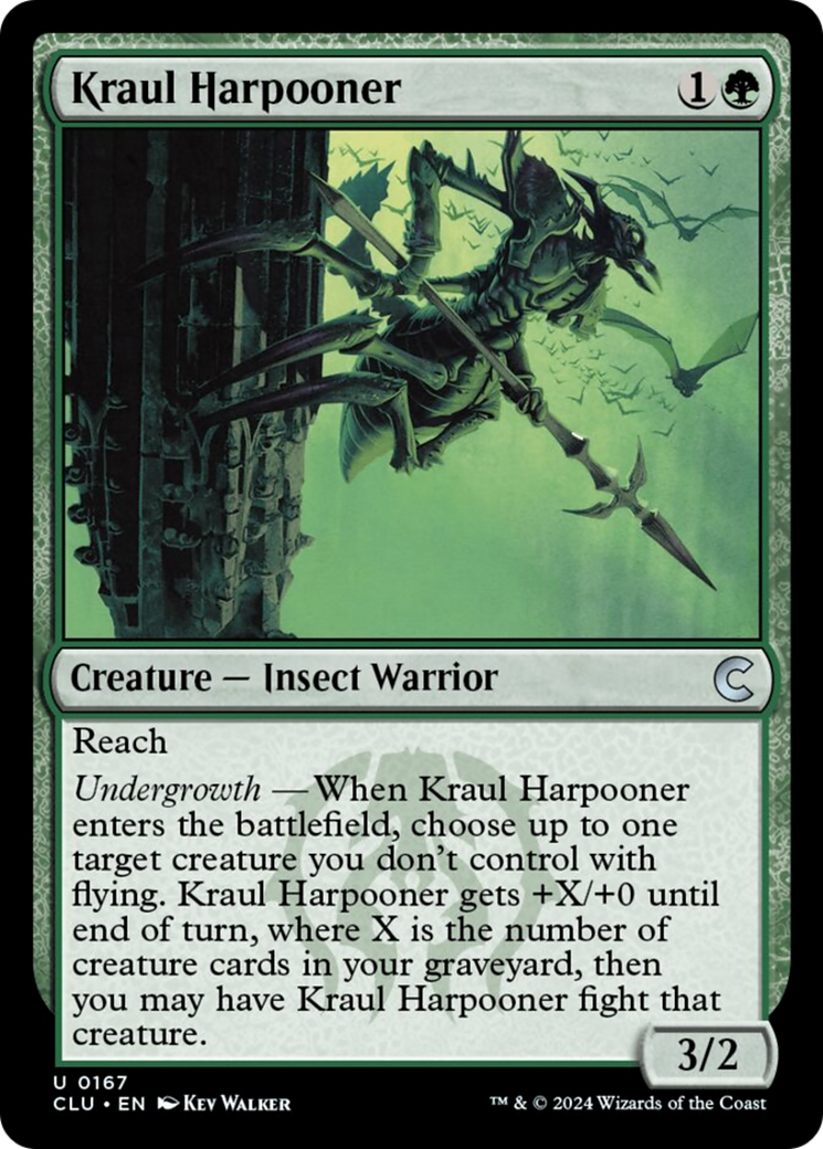 Kraul Harpooner [Ravnica: Clue Edition] | Good Games Cannington
