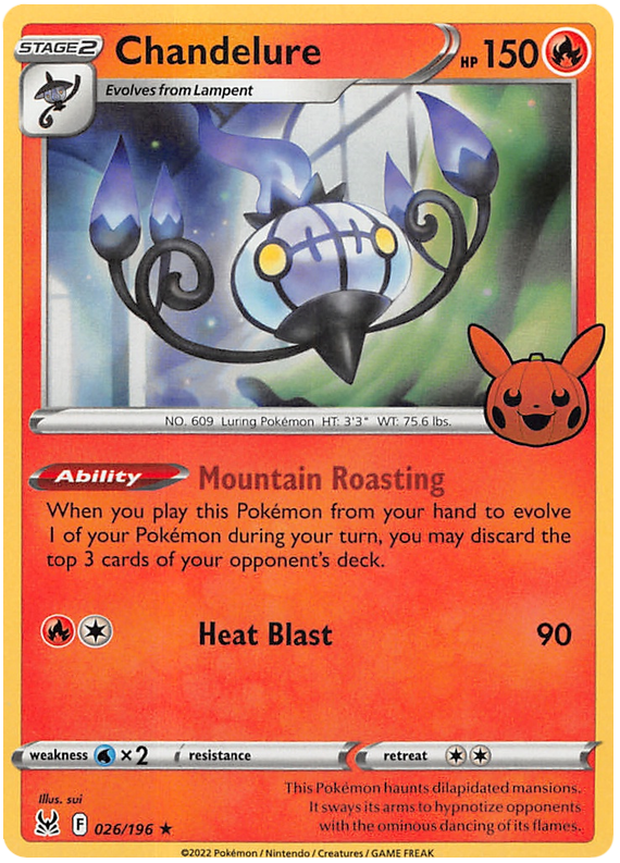 Chandelure (026/196) [Trick or Trade 2023] | Good Games Cannington