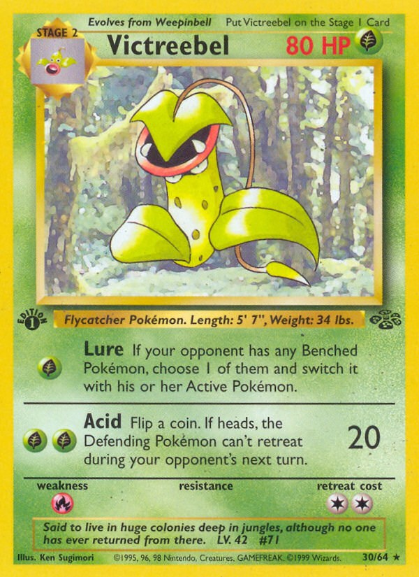 Victreebel (30/64) [Jungle 1st Edition] | Good Games Cannington