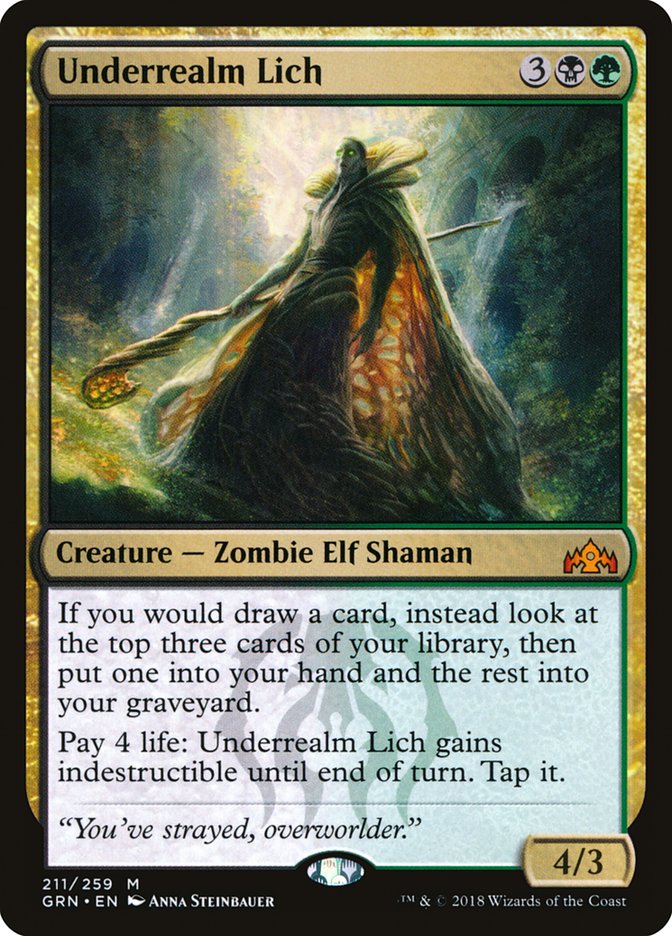 Underrealm Lich [Guilds of Ravnica] | Good Games Cannington