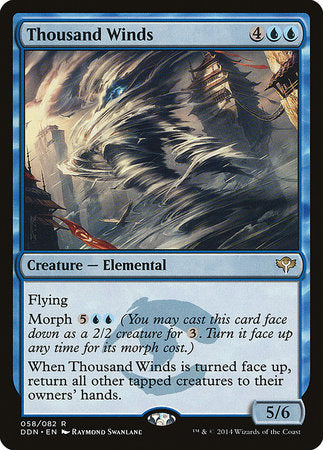 Thousand Winds [Duel Decks: Speed vs. Cunning] | Good Games Cannington