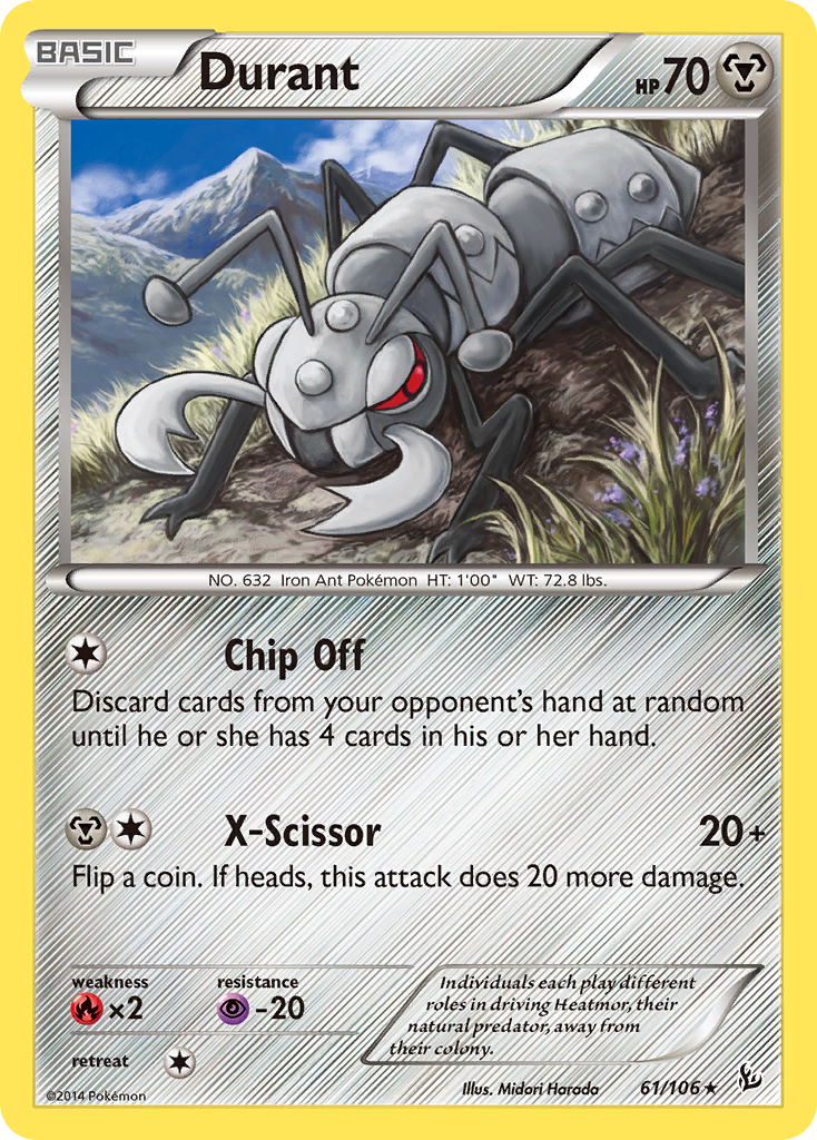 Durant (61/106) [XY: Flashfire] | Good Games Cannington