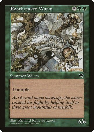 Rootbreaker Wurm [Tempest] | Good Games Cannington