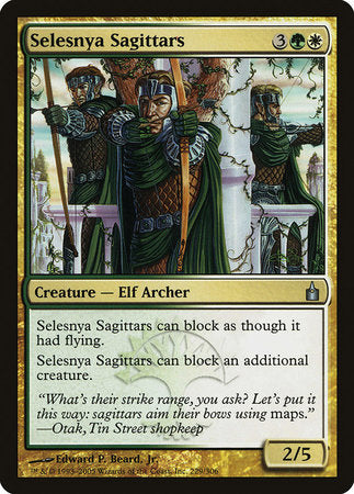 Selesnya Sagittars [Ravnica: City of Guilds] | Good Games Cannington