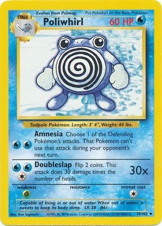 Poliwhirl (38/102) [Base Set Unlimited] | Good Games Cannington