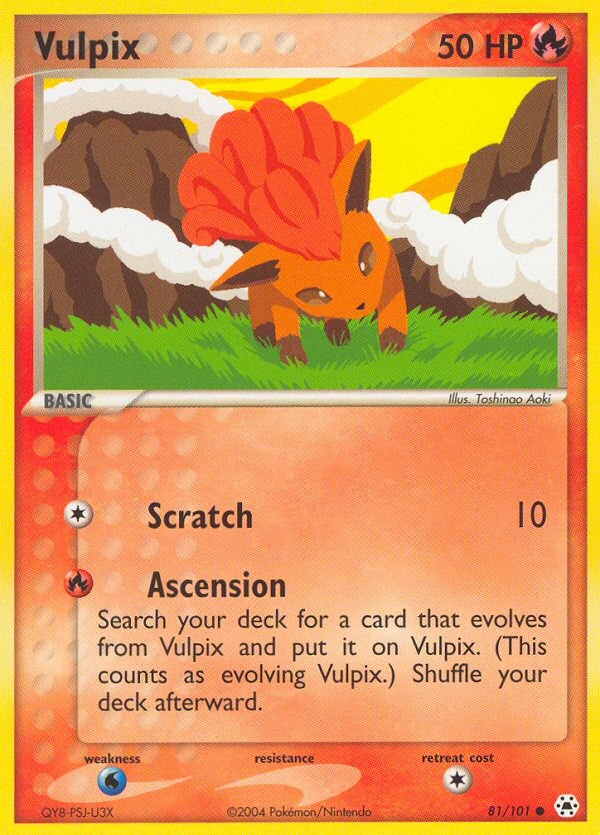 Vulpix (81/101) [EX: Hidden Legends] | Good Games Cannington