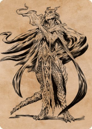 Lozhan, Dragons' Legacy Art Card [Commander Legends: Battle for Baldur's Gate Art Series] | Good Games Cannington
