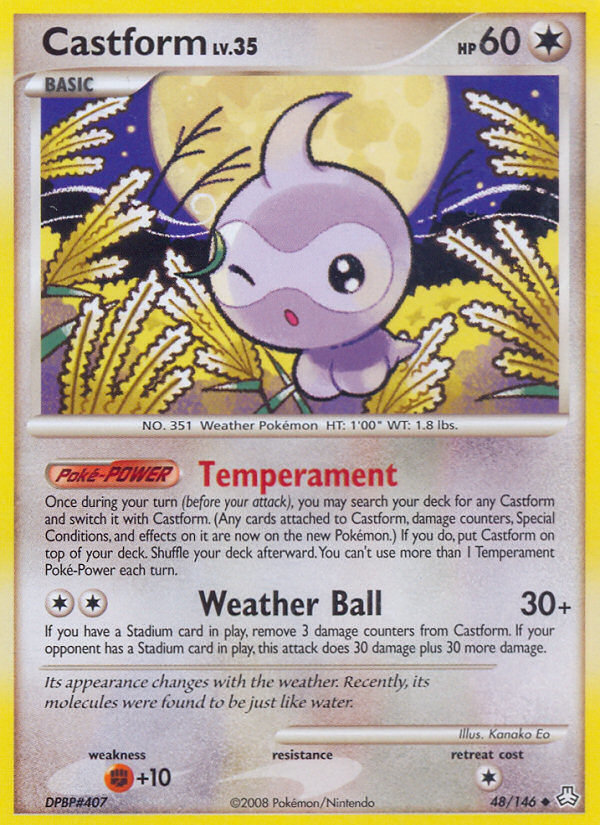 Castform (48/146) [Diamond & Pearl: Legends Awakened] | Good Games Cannington