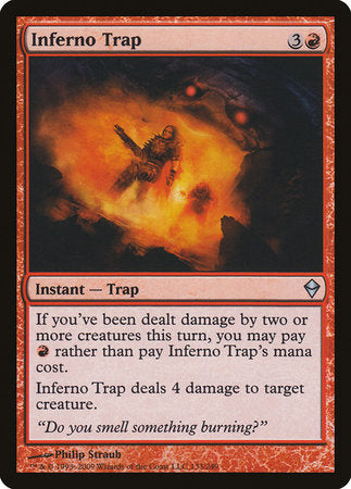 Inferno Trap [Zendikar] | Good Games Cannington