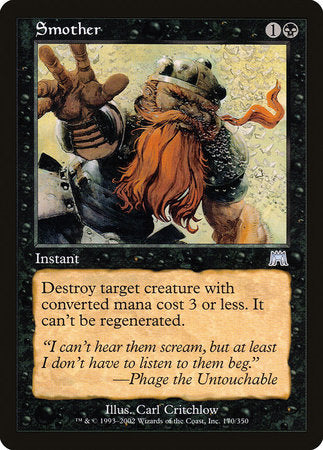 Smother [Onslaught] | Good Games Cannington