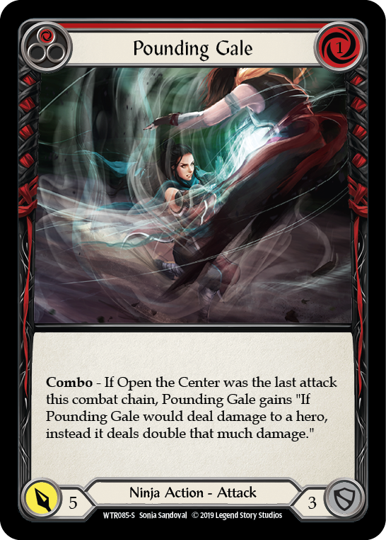 Pounding Gale [WTR085-S] Alpha Print Normal | Good Games Cannington
