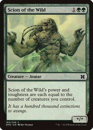 Scion of the Wild [Modern Masters 2015] | Good Games Cannington