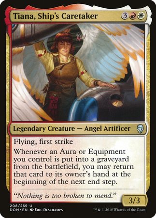 Tiana, Ship's Caretaker [Dominaria] | Good Games Cannington