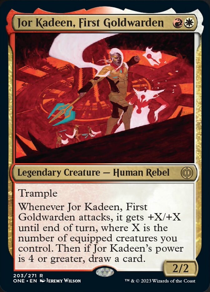 Jor Kadeen, First Goldwarden [Phyrexia: All Will Be One] | Good Games Cannington