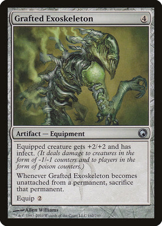 Grafted Exoskeleton [Scars of Mirrodin] | Good Games Cannington