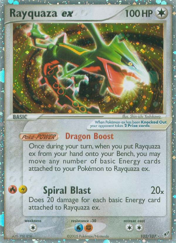 Rayquaza ex (102/107) [EX: Deoxys] | Good Games Cannington