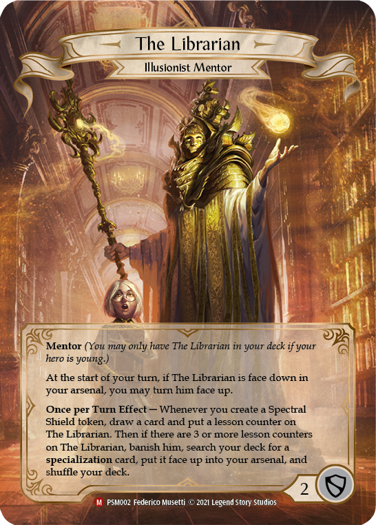 The Librarian [PSM002] (Monarch Prism Blitz Deck) | Good Games Cannington