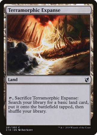 Terramorphic Expanse [Commander 2019] | Good Games Cannington