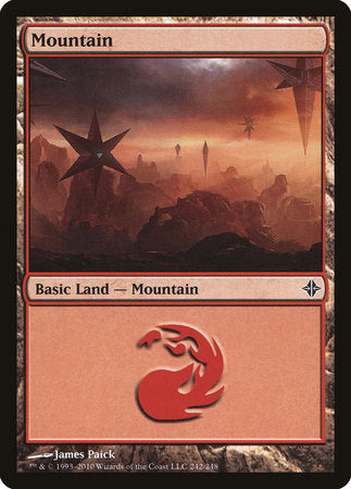 Mountain (242) [Rise of the Eldrazi] | Good Games Cannington