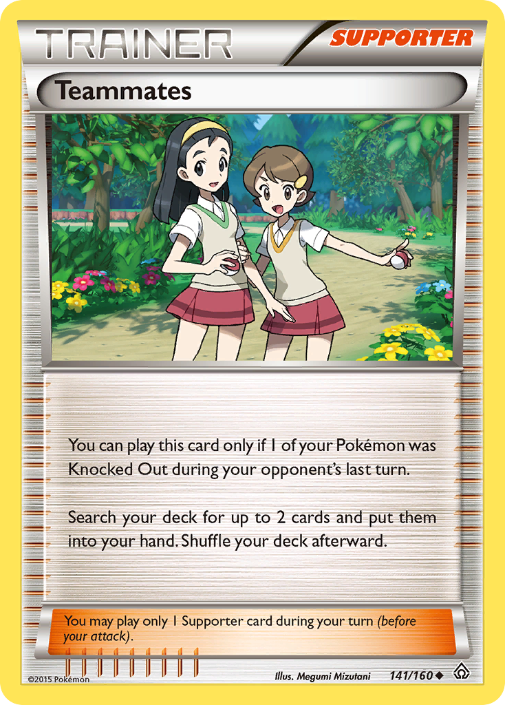 Teammates (141/160) [XY: Primal Clash] | Good Games Cannington