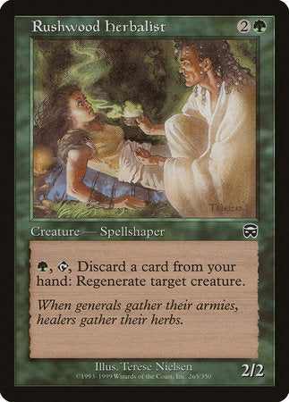 Rushwood Herbalist [Mercadian Masques] | Good Games Cannington