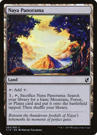 Naya Panorama [Commander 2019] | Good Games Cannington