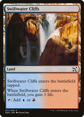 Swiftwater Cliffs [Duel Decks: Elves vs. Inventors] | Good Games Cannington