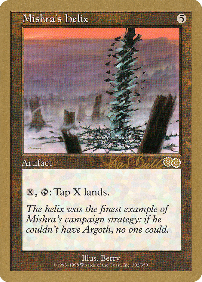 Mishra's Helix (Kai Budde) [World Championship Decks 1999] | Good Games Cannington