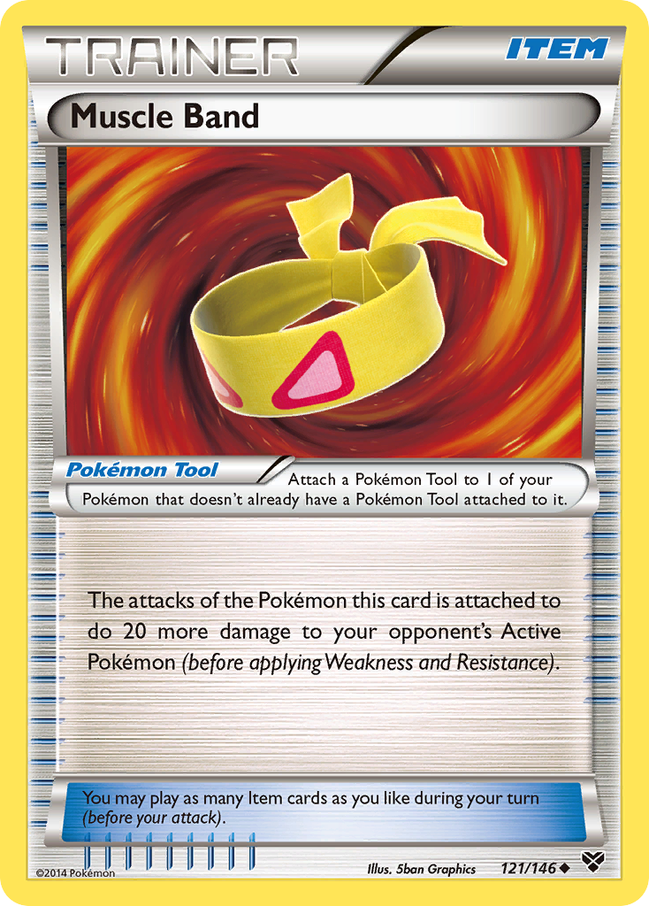 Muscle Band (121/146) [XY: Base Set] | Good Games Cannington